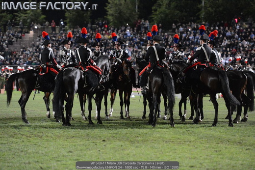 2016-06-17 Milano 066 Carosello Carabinieri a cavallo